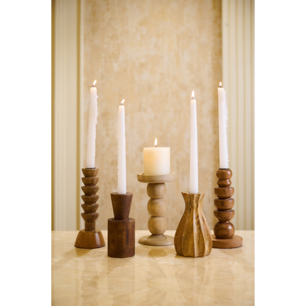 Candle Holders set of five - Image 3